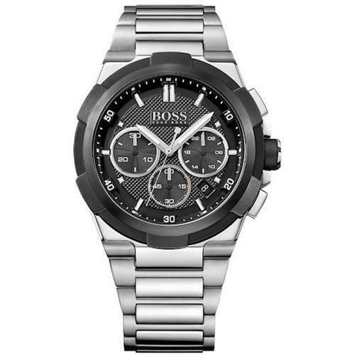 Hugo Boss Men's Watch Chronograph Supernova Black - HB1513359